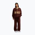 Women's sweatshirt Nike Studio Fleece Medium Weight mystic dates/light british tan/sail 2