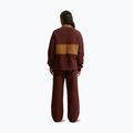 Women's sweatshirt Nike Studio Fleece Medium Weight mystic dates/light british tan/sail 3