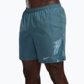 Men's running shorts Nike Miler smokey blue/cerulean 3
