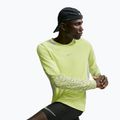 Men's running longsleeve Nike Stride light lemon twist/grey fog 4