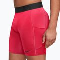 Men's training shorts Nike Pro Dri-Fit Fitness Long laser crimson/black 3