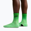 Socks Nike Run Midweight illusion green/black 6