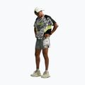 Men's running shorts Nike Dri-Fit 4" smoke grey/black/light lemon twist 2