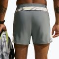 Men's running shorts Nike Dri-Fit 4" smoke grey/black/light lemon twist 5