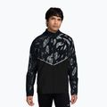 Men's running jacket Nike Miler Repel UV Printed black/black
