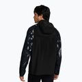 Men's running jacket Nike Miler Repel UV Printed black/black 2