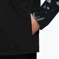 Men's running jacket Nike Miler Repel UV Printed black/black 3