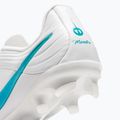 Children's football boots Nike Tiempo Maestro Academy Jr FG/MG white/white/dusty cactus 7