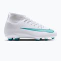 Children's football boots Nike Mercurial Superfly 11 Club Jr MG white/dusty cactus
