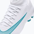 Children's football boots Nike Mercurial Superfly 11 Club Jr MG white/dusty cactus 5
