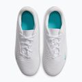 Children's football boots Nike Phantom 6 Low Club Jr MG white/white/dusty cactus 3
