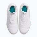Children's football boots Nike Phantom 6 High Academy AG white/white/dusty cactus 4