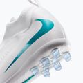 Children's football boots Nike Phantom 6 High Academy AG white/white/dusty cactus 8
