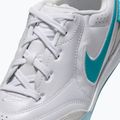 Children's football boots Nike Tiempo Streetgato Jr white/white/dusty cactus 5
