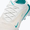 Men's football boots Nike Phantom 6 Low Elite AG-Pro white/white/dusty cactus 5