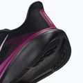 Women's running shoes Nike Pegasus 42 black/vivid purple/metallic silver 6