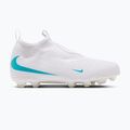 Children's football boots Nike Phantom 6 High Academy Jr FG/MG white/white/dusty cactus