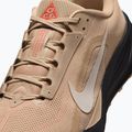 Men's running shoes Nike ACG Pegasus Trail linen/black/light crimson/light orewood brown 5