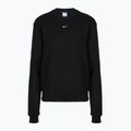 Women's sweatshirt Nike Studio Fleece total black/sail 4
