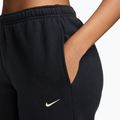 Women's trousers Nike Studio Fleece total black/sail 3