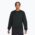 Women's sweatshirt Nike Studio Fleece total black/sail