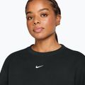 Women's sweatshirt Nike Studio Fleece total black/sail 3