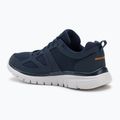 Men's shoes SKECHERS Burns Agoura navy/orange 3