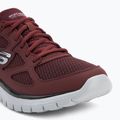 Men's shoes SKECHERS Burns Agoura burgundy 7
