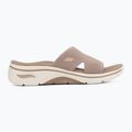 Women's slides SKECHERS Go Walk Arch Fit 2.0 Dakota brown 2