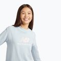 Children's sweatshirt New Balance FT Stacked Logo Crew oxford blue 5