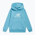 Children's sweatshirt New Balance BB Stacked Logo Hoodie taffy blue