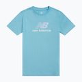 Children's T-shirt New Balance Jersey Stacked Logo Tee taffy blue