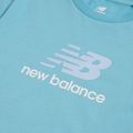 Children's T-shirt New Balance Jersey Stacked Logo Tee taffy blue 3