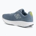 Men's running shoes New Balance Fresh Foam 520's V9 zinc blue/light arctic grey/silver metallic 3
