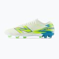 Football boots New Balance Furon Pro V9 FG white/alkaline green 3
