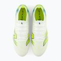 Football boots New Balance Furon Pro V9 FG white/alkaline green 6