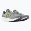 Children's running shoes New Balance 520's Lace V9 grey matter/Ssate grey/alkaline green 4