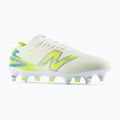 Football boots New Balance Furon Pro V9 SG white/alkaline green