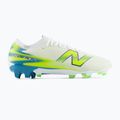 Football boots New Balance Furon Team V9 FG white/alkaline green 2