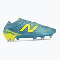 Football boots New Balance Tekela Elite Low V5 SG metallic blue/alkaline green/team navy 2
