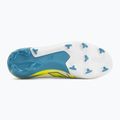 Children's football boots New Balance Furon Team V9 FG white/alkaline green 4