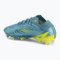 Football boots New Balance Tekela Pro Low V5 FG metallic blue/alkaline green/Team Navy 3