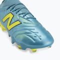 Football boots New Balance Tekela Pro Low V5 FG metallic blue/alkaline green/Team Navy 7