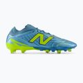 Football boots New Balance Tekela Pro Low V5 FG metallic blue/alkaline green/Team Navy 2
