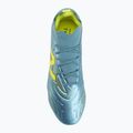 Football boots New Balance Tekela Team Low V5 FG metallic blue/alkaline green/team navy 5