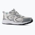 Shoes New Balance 408's V1 lone star grey/bayberry/silver metallic