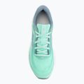 Women's running shoes New Balance 411's V4 bright mint/zinc blue/silver metallic 5