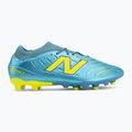 Children's football boots New Balance Tekela Team V5 FG metallic blue/alkaline green 2