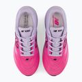 Women's running shoes New Balance 1080's V15 smoked violet/pink heat/black 5