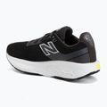 Women's running shoes New Balance Fresh Foam 520's V9 black cement/dark silver metallic/pink salt 3